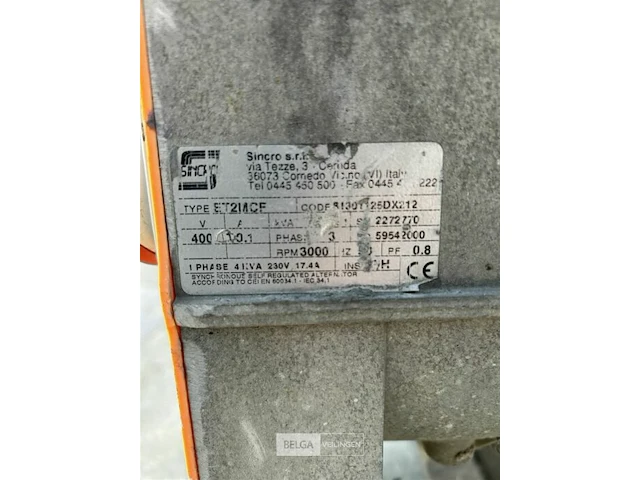 Stroomgenerator europower ep6500t - afbeelding 4 van  5