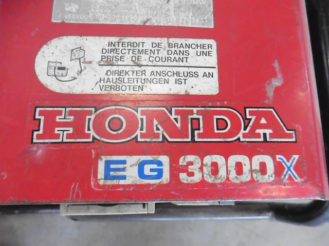 Stroomgroep honda eg 3000x - afbeelding 6 van  6