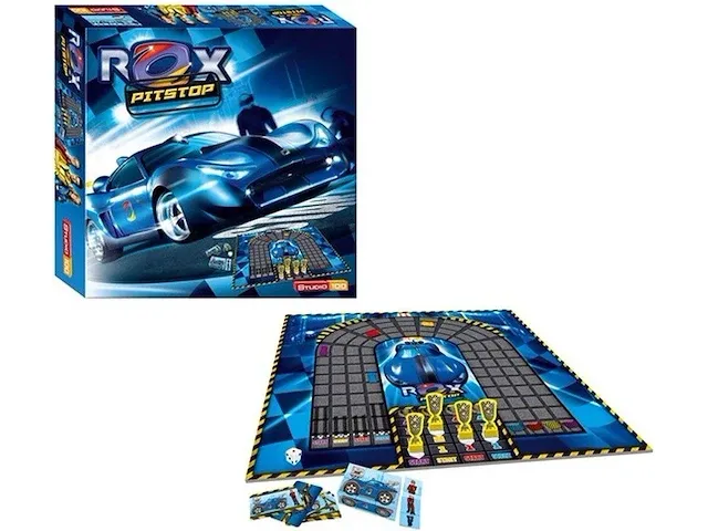 Studio 100 rox pitstop kinderspel - afbeelding 1 van  3