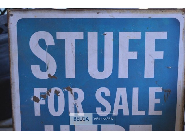 Stuff for sale here decoratie bord - afbeelding 2 van  3