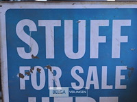 Stuff for sale here decoratie bord - afbeelding 2 van  3