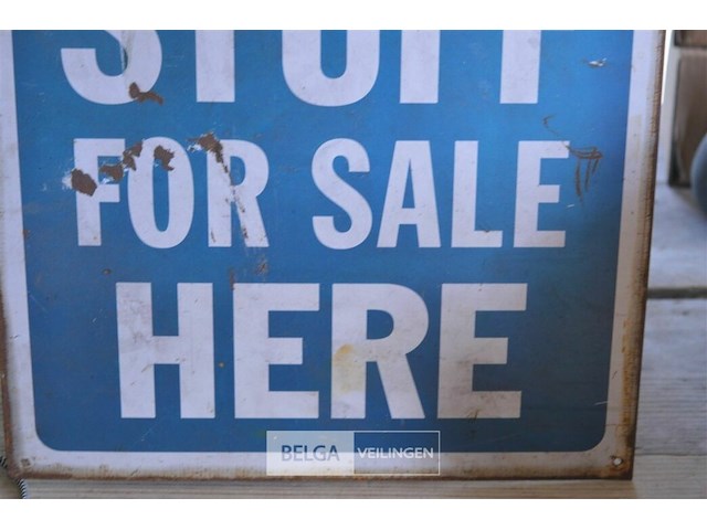 Stuff for sale here decoratie bord - afbeelding 3 van  3