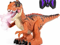 Stunt t-rex op afstand met spray - afbeelding 1 van  4