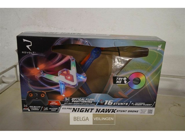 Stuntdrone x15 pro night hawk - afbeelding 1 van  3
