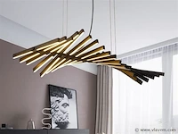 Styx 20 led design armatuur zwart - afbeelding 2 van  8