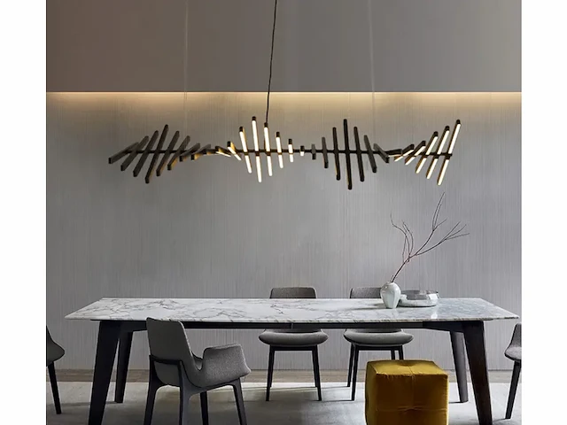 Styx 20 led design armatuur zwart - afbeelding 2 van  8