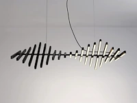Styx 20 led design armatuur zwart - afbeelding 3 van  8