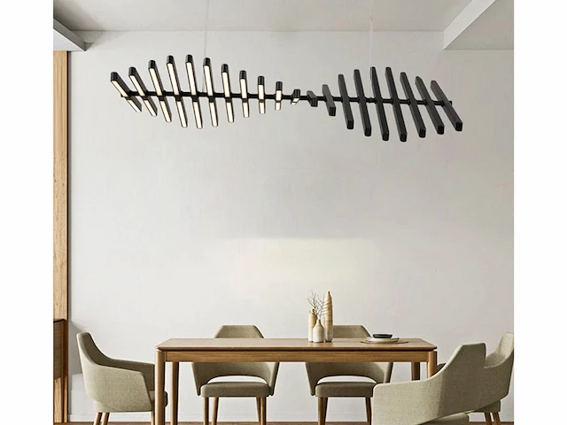 Styx 20 led design armatuur zwart - afbeelding 6 van  8
