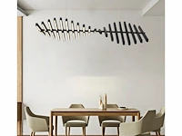 Styx 20 led design armatuur zwart - afbeelding 6 van  8