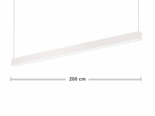 Sub 200 led design pendel armatuur wit - afbeelding 3 van  11