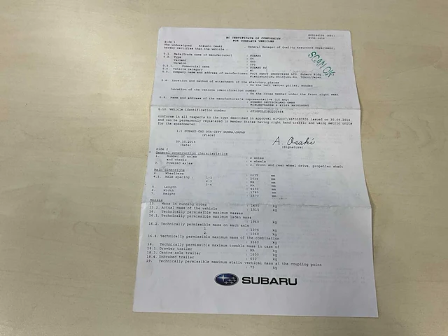 Subaru - xv - 2.0d - personenauto - afbeelding 36 van  43