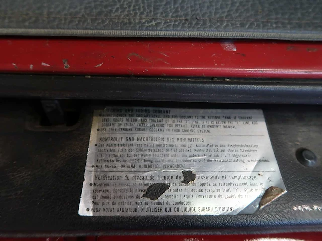 Subaru libero - afbeelding 84 van  85