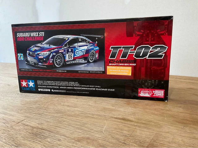 Subaru wrx sti nbr challenge rc modelbouwer - afbeelding 1 van  3