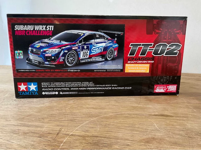 Subaru wrx sti nbr challenge rc modelbouwer - afbeelding 2 van  3