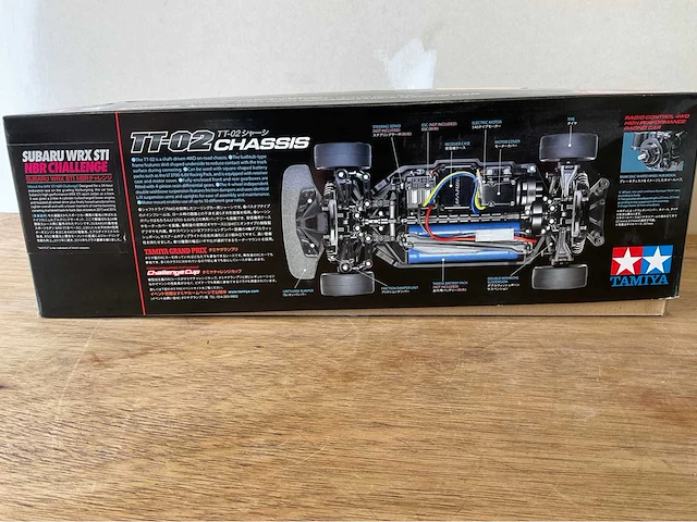 Subaru wrx sti nbr challenge rc modelbouwer - afbeelding 3 van  3