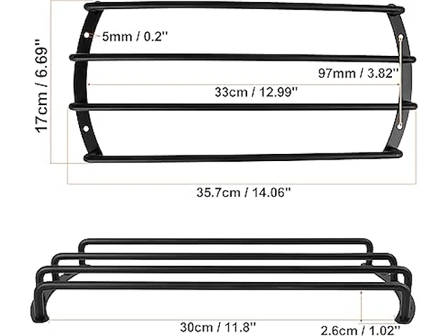 Subwoofer grills bescherming 30cm - afbeelding 2 van  3