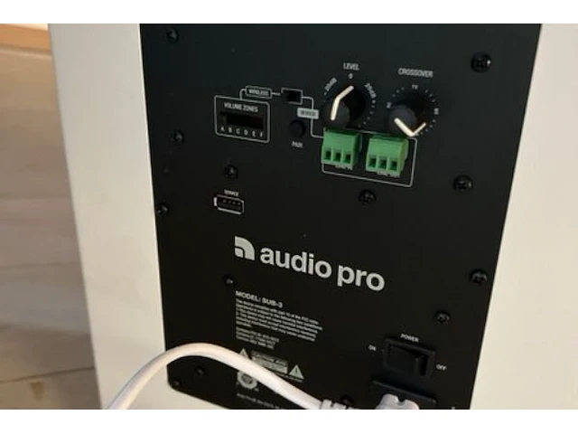 Subwoofer verstrker audio pro - afbeelding 5 van  8