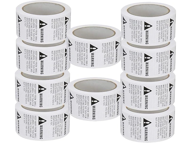 Suffocation warning etiketten - afbeelding 1 van  1