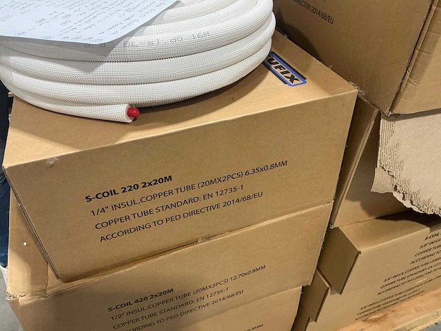 Sufix s-coil geïsoleerde koper leiding airconditioning installatie materiaal (10x) - afbeelding 5 van  7