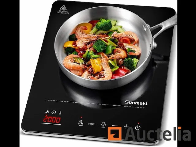 Sunmaki inductiekookplaat, 2000w kookplaat - afbeelding 1 van  8