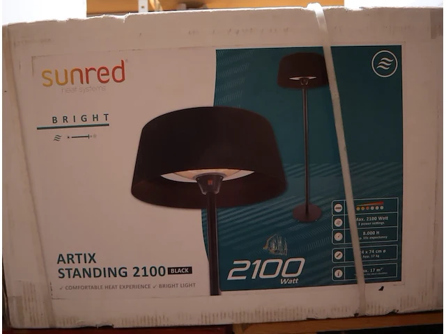 Sunred artix dark standing 2100 - afbeelding 1 van  3