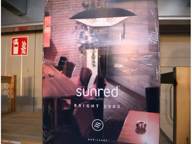 Sunred heater barcelona bright standing 1500 - afbeelding 4 van  7