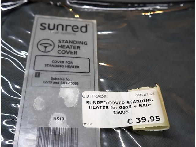 Sunred heater barcelona bright standing 1500 - afbeelding 3 van  4
