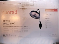 Sunred heater retro wall 2100 - afbeelding 2 van  3