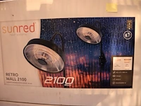 Sunred heater retro wall 2100 - afbeelding 1 van  3