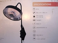 Sunred heater retro wall 2100 - afbeelding 3 van  3