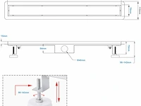 Sunrik douchegoot (30 cm) - afbeelding 2 van  4