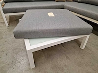 Suns barolo alu lounge hoekset wit inclusief olefin zitkussens - afbeelding 5 van  6