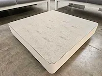 Suns lagoon lounge set alu wit + kussens grijs - afbeelding 6 van  6