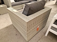 Suns wicker clubzetel fiona met antraciet olefin kussens - afbeelding 4 van  4