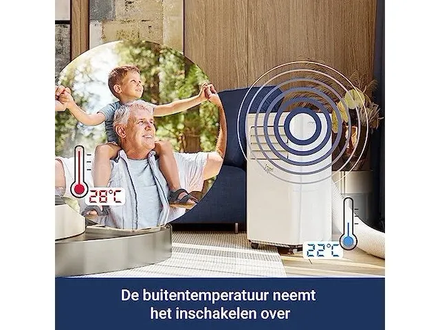 Suntec mobiele airconditioner impuls 2,6 app - afbeelding 6 van  7