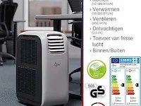 Suntec mobiele airconditioner + verwarming 12,000 btu - afbeelding 2 van  3