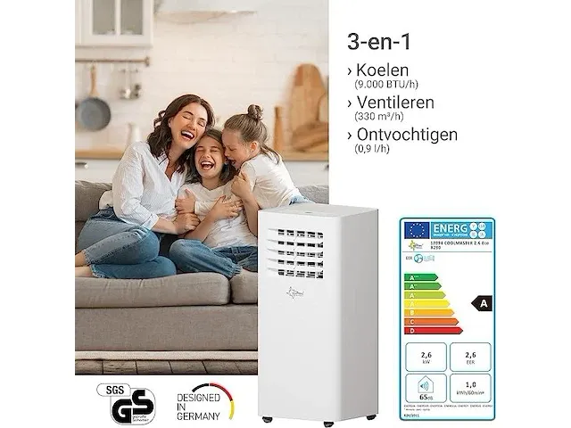 Suntec move 9000 mobiele airconditioner - afbeelding 5 van  7