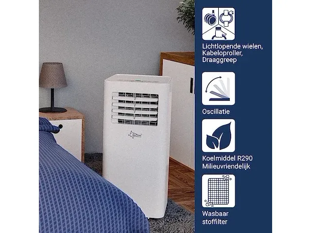 Suntec move 9000 mobiele airconditioner - afbeelding 3 van  7