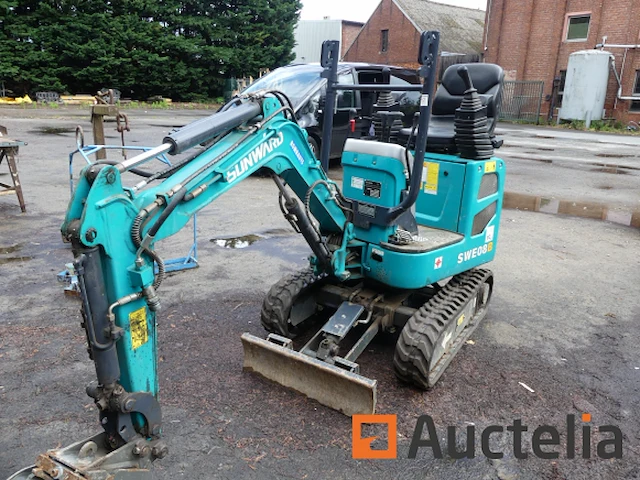 Sunward swe08b mini rupsgraafmachine - afbeelding 13 van  14