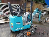 Sunward swe08b mini rupsgraafmachine - afbeelding 6 van  14