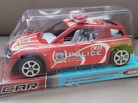 Super car politie auto rood
