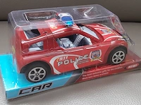 Super car politie auto rood - afbeelding 3 van  7