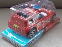 Super car politie auto rood - afbeelding 7 van  7