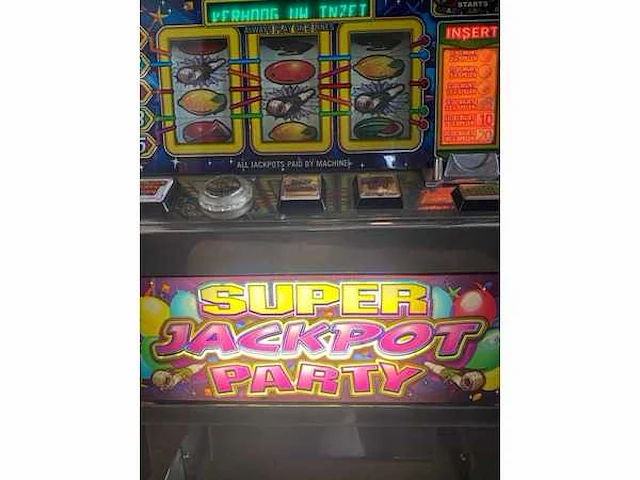 Super jackpot party - slotmachine - afbeelding 4 van  5