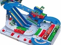 Super mario kart racing dx-racebaan met 2 karts luigi en mario - 6 obstakels - afbeelding 2 van  2