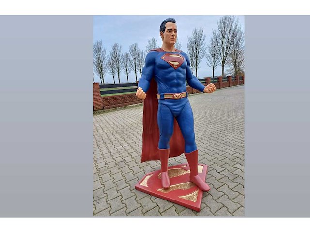Superman lifesize h190cm - afbeelding 1 van  3