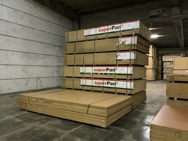 Superpan planked beech pak spaanplaten (7x) - afbeelding 1 van  5