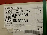 Superpan planked beech pak spaanplaten (7x) - afbeelding 5 van  5