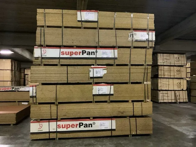 Superpan planked beech pak spaanplaten (7x) - afbeelding 1 van  4