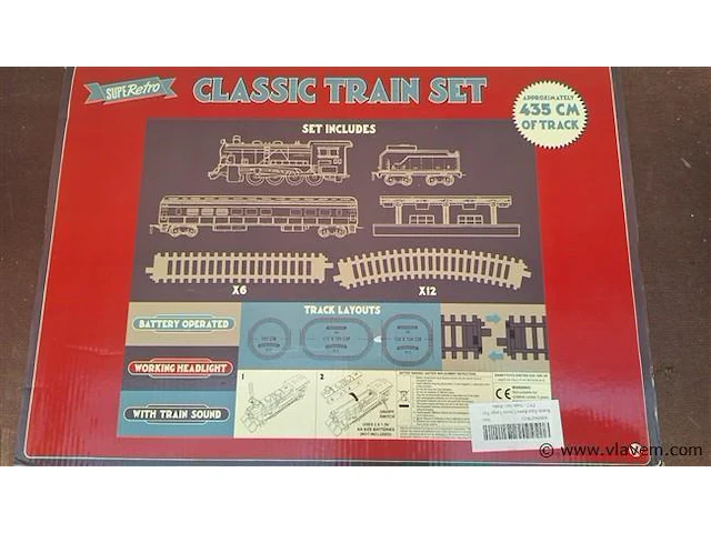 Supertro classic train set - afbeelding 7 van  7